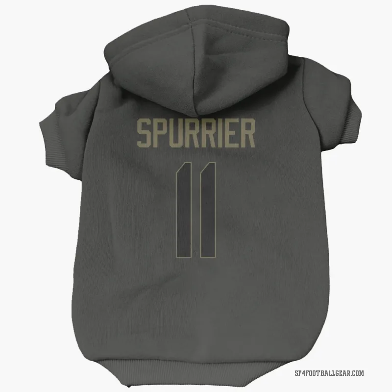 Steve Spurrier  Black San Francisco 49ers  Service Cat & Dog Pet Hoodie
