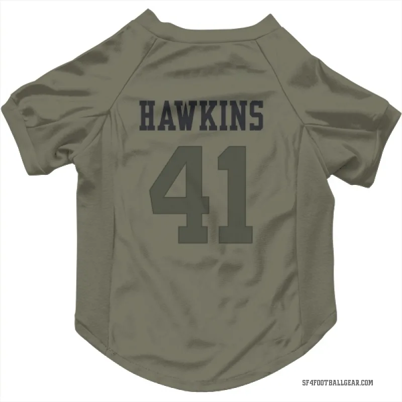 Tayler Hawkins  Olive San Francisco 49ers  Cat & Dog Pet Jersey