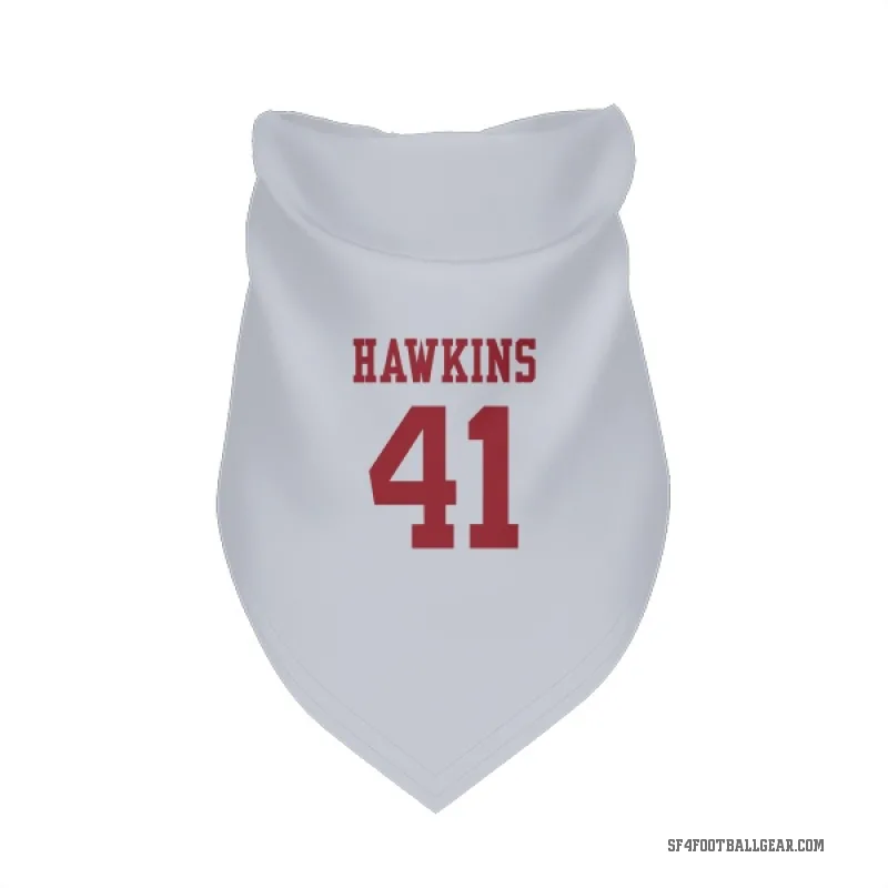 Tayler Hawkins  White San Francisco 49ers  Cat & Dog Pet Bandana