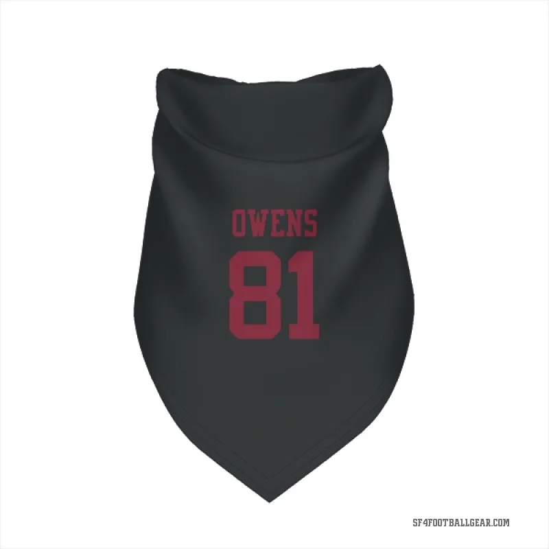 Terrell Owens  Black San Francisco 49ers  Cat & Dog Pet Bandana