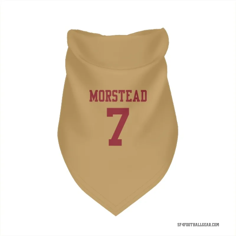 Thomas Morstead  Gold San Francisco 49ers  Cat & Dog Pet Bandana