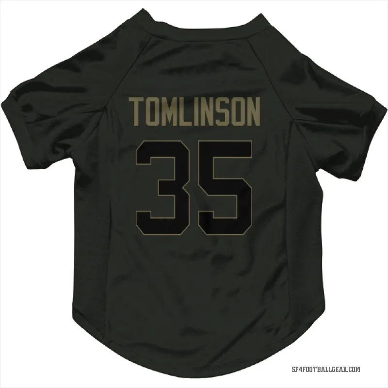 Tre Tomlinson  Black San Francisco 49ers  Service Cat & Dog Pet Jersey