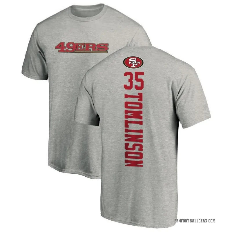 Tre Tomlinson Men's Ash San Francisco 49ers Backer T-Shirt -
