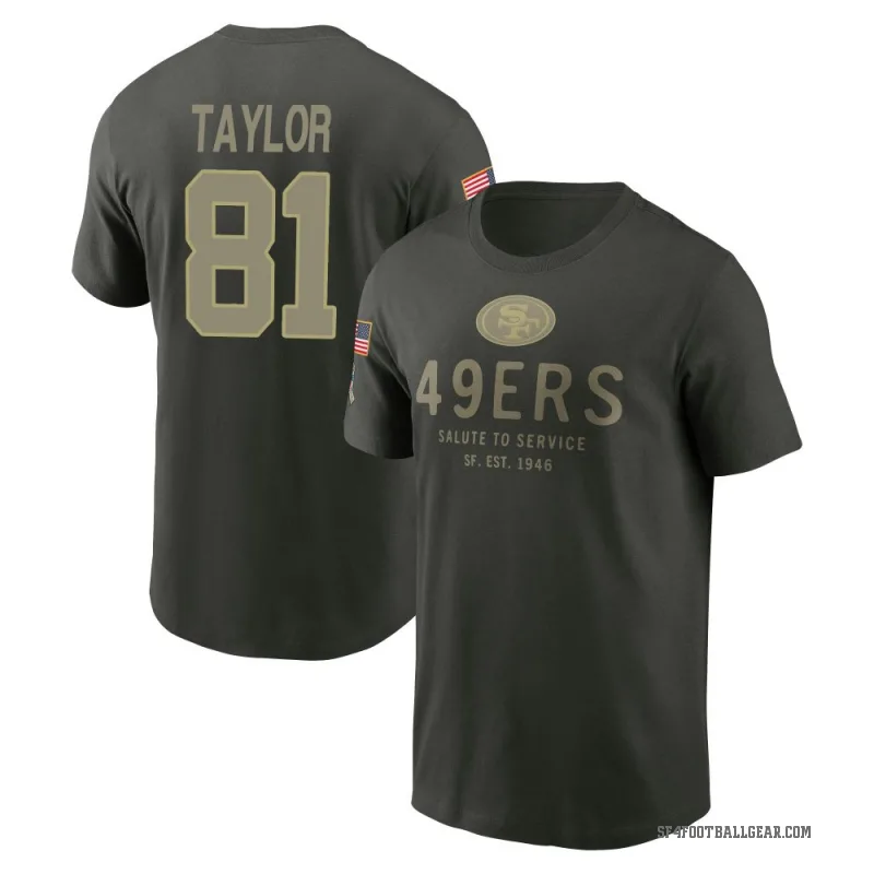 Trent Taylor Youth Green San Francisco 49ers Forest/ 2025 Salute to Service Sideline Primary Edge T-Shirt