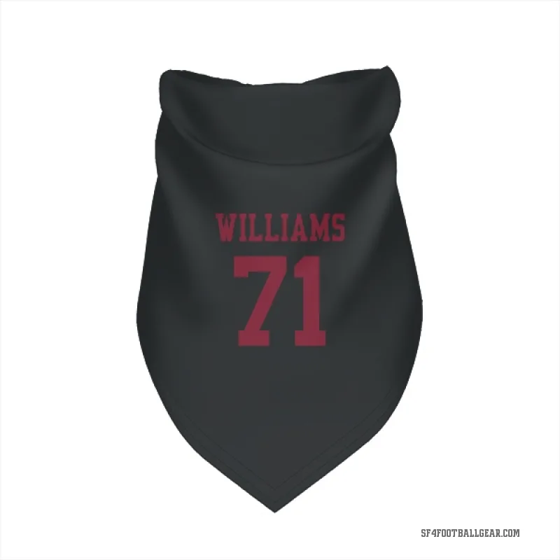 Trent Williams  Black San Francisco 49ers  Cat & Dog Pet Bandana