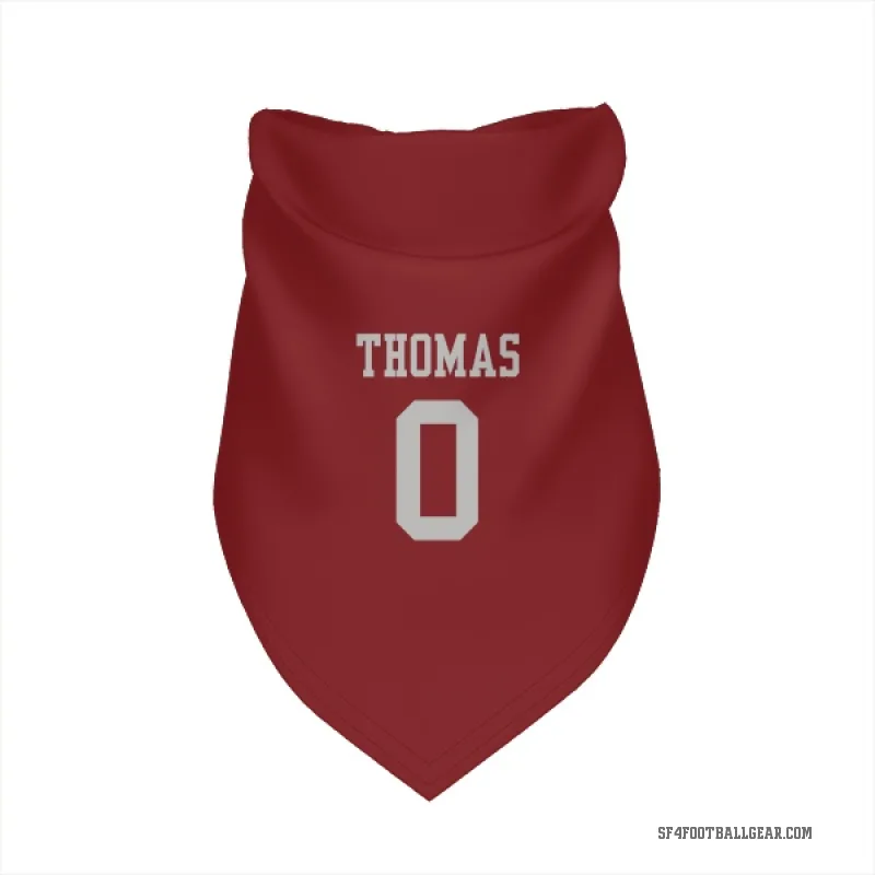 Zach Thomas  Scarlet San Francisco 49ers  Cat & Dog Pet Bandana